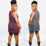 Acid Wash Short Sets