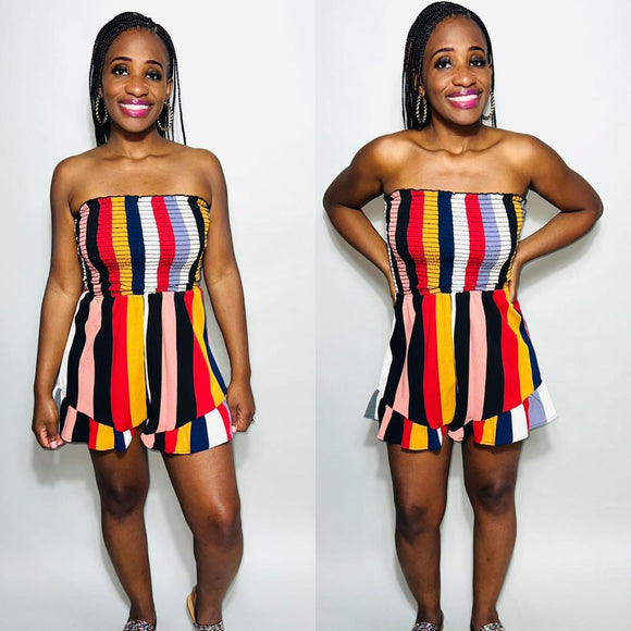 Colorful Skies Romper