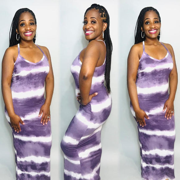 Happy Maxi Dress *Grape*